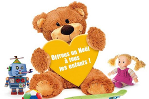 Collecte de jouets et de vêtements pour enfants