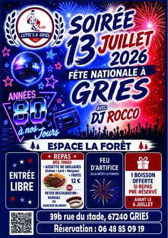 Soirée fête nationale
