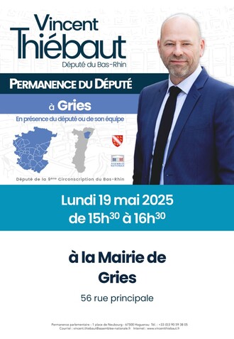Permanence du Député