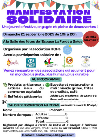 Manifestation Solidaire