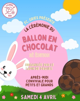 Cérémonie du ballon en chocolat