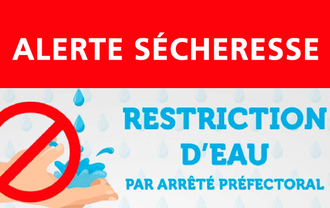 USAGES DE L’EAU – Alerte renforcée