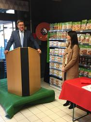 Magasin SPAR - Discours de Claude KERN 