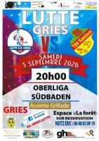 LUTTE GRIES VS TSV KANDERN